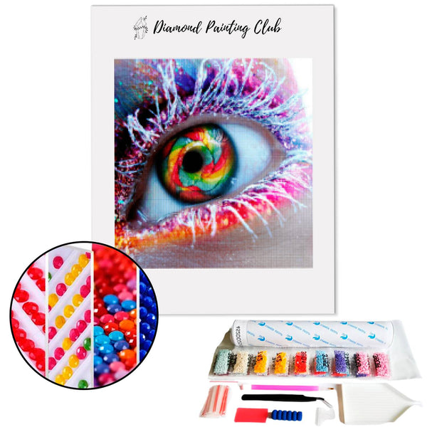 Diamond Painting Fantastisch Oog | Diamond-painting-club.nl