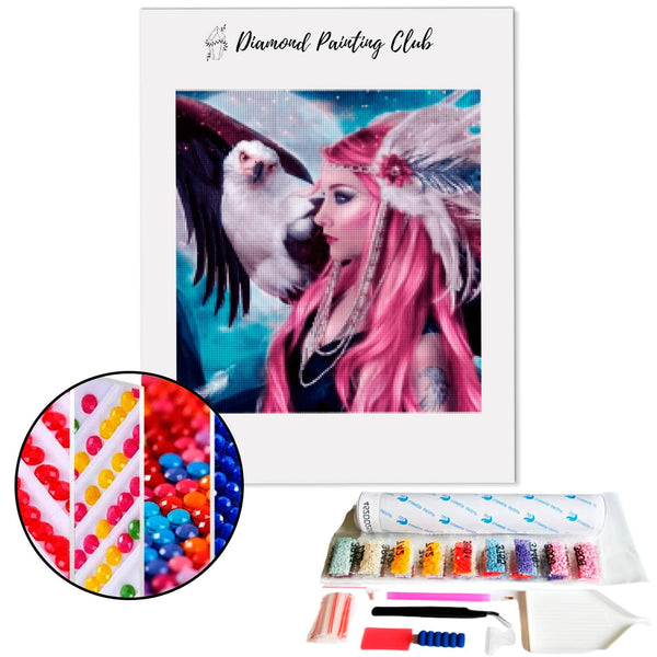 Diamond Painting Koningin der Adelaars | Diamond-painting-club.nl