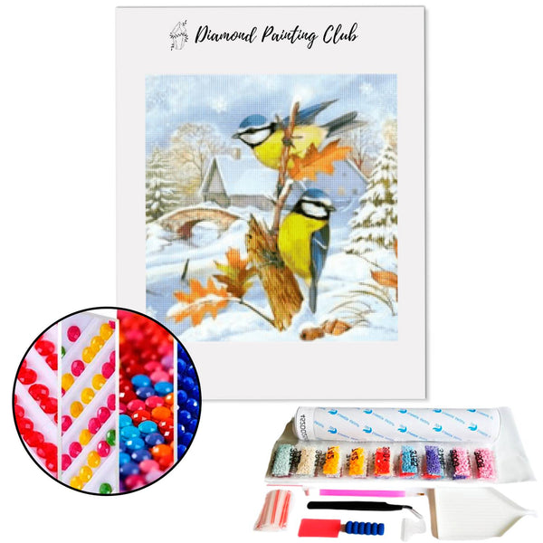 Diamond Painting Blauwe Mees | Diamond-painting-club.nl