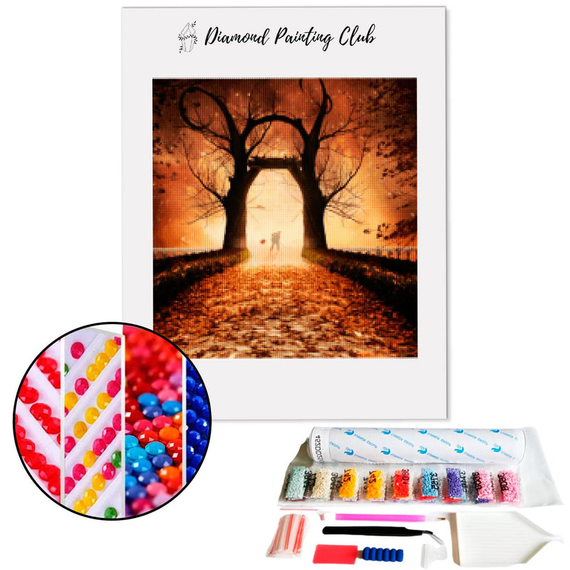 Diamond Painting Herfstpoort | Diamond-painting-club.nl