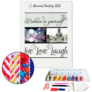 Diamond Painting Boeddha Geloof in jezelf | Diamond-painting-club.nl