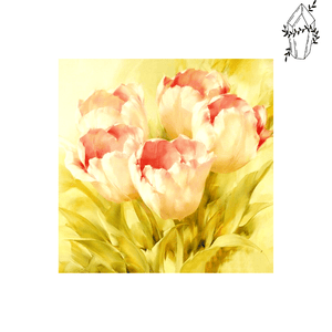 Diamond Painting Roze Tulpen | Diamond-painting-club.nl