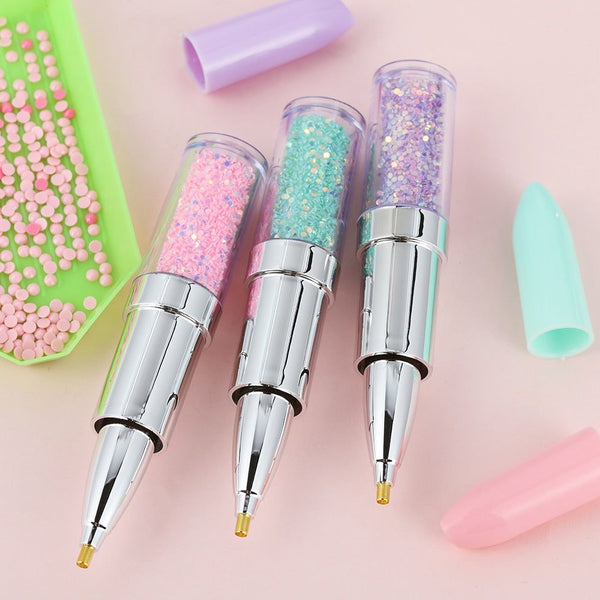 Mini rode lippenstift Diamond painting pen | Diamond-painting-club.nl