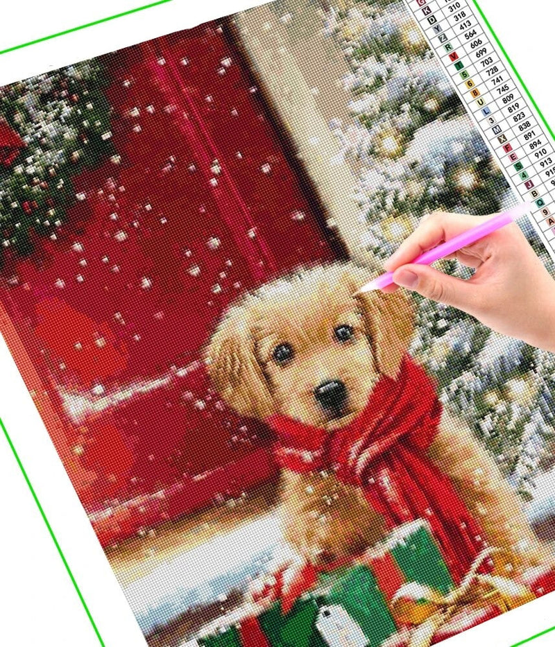 Diamond Painting Pup en geschenken | Diamond-painting-club.nl