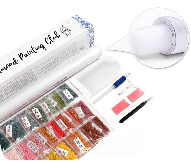 Diamond Painting Mix van fruit | Diamond-painting-club.nl