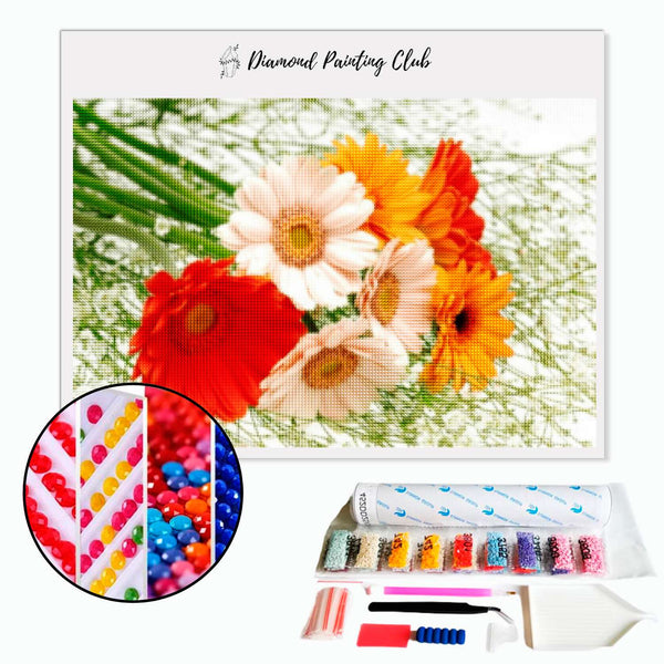 Diamond Painting Boeket van bloemen | Diamond-painting-club.nl