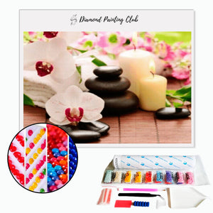 Diamond Painting Zen Orchidee | Diamond-painting-club.nl