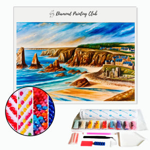 Diamond Painting Zee van Bretagne | Diamond-painting-club.nl