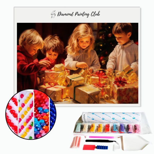 Diamond Painting Kinderen en Kerstcadeaus | Diamond-painting-club.nl