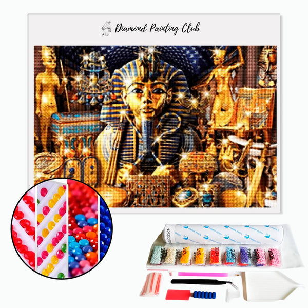 Diamond Painting Schat van de Farao | Diamond-painting-club.nl