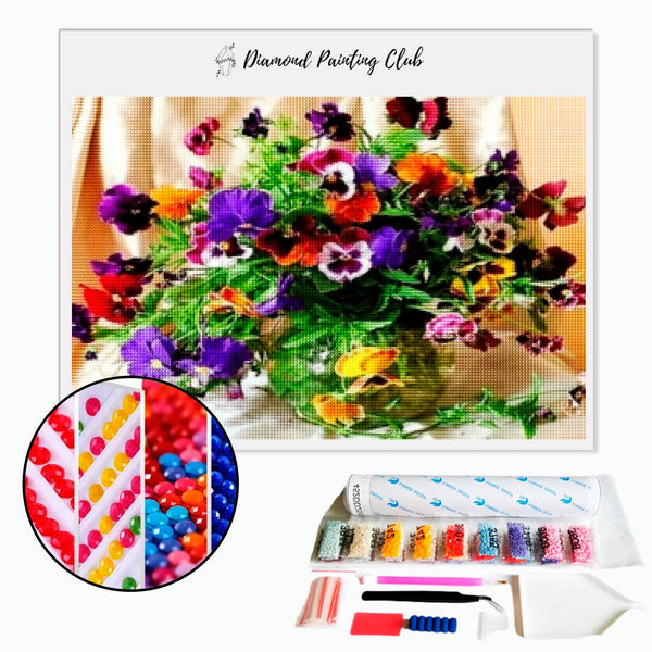 Diamond Painting Gedachte in pot | Diamond-painting-club.nl