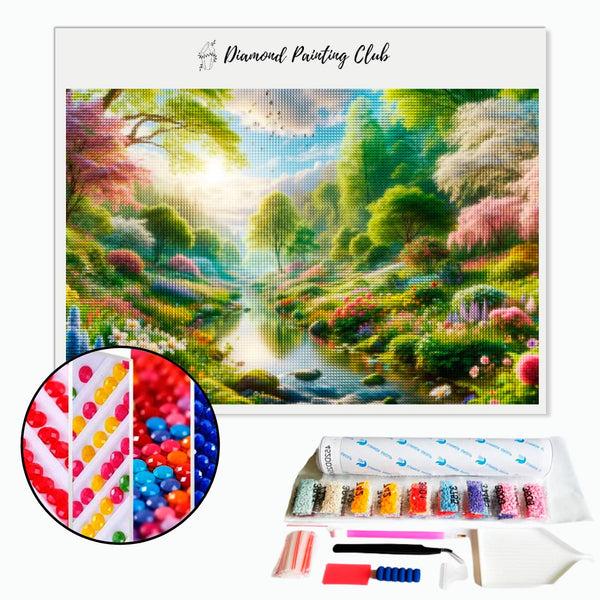 Diamond Painting Natuur Ontwaakt | Diamond-painting-club.nl