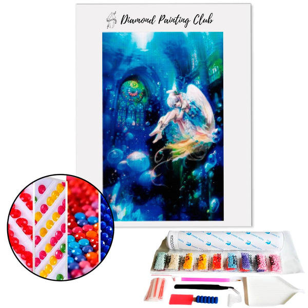 Diamond Painting Waterfee | Diamond-painting-club.nl