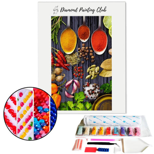 Diamond Painting Kruiden en Specerijen | Diamond-painting-club.nl