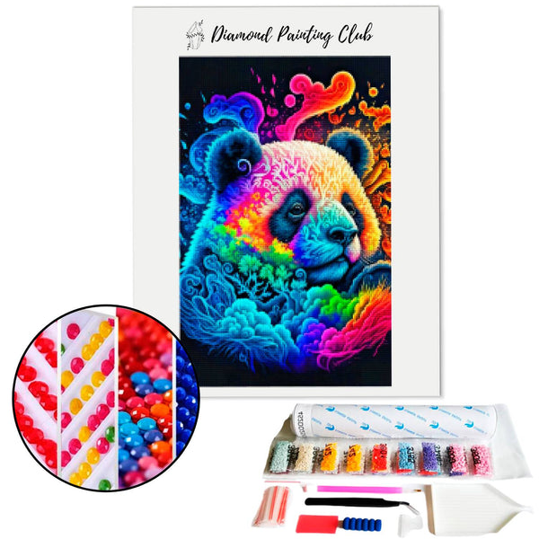 Diamond Painting Feeërieke Panda | Diamond-painting-club.nl