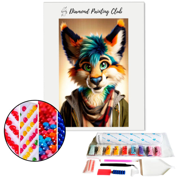 Diamond Painting Furry | Diamond-painting-club.nl