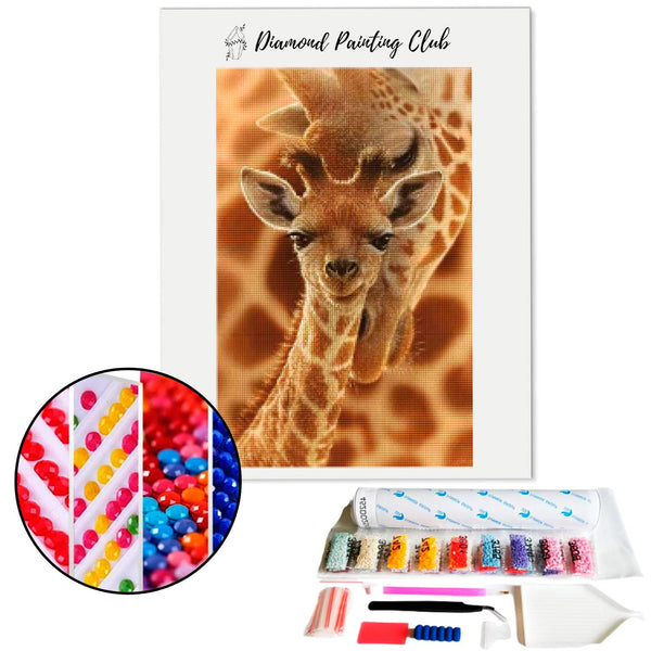 Diamond Painting Girafon | Diamond-painting-club.nl