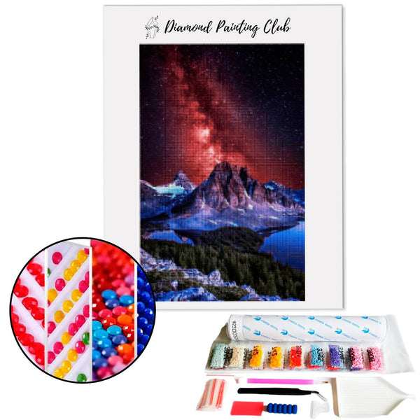 Diamond Painting Sterrenberg | Diamond-painting-club.nl