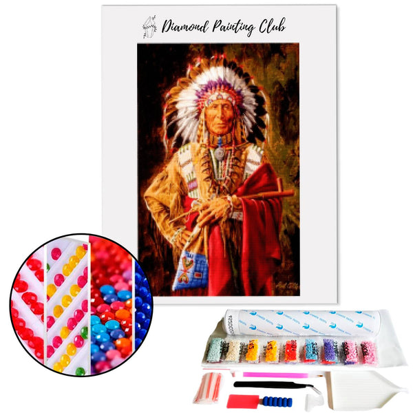 Diamond Painting Apache Chef | Diamond-painting-club.nl