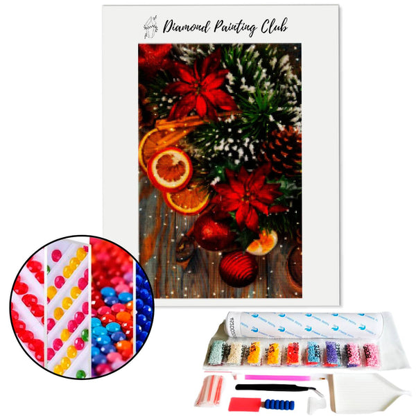 Diamond Painting Kerstingrediënten | Diamond-painting-club.nl