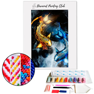 Diamond Painting Mystieke Koi Karper | Diamond-painting-club.nl