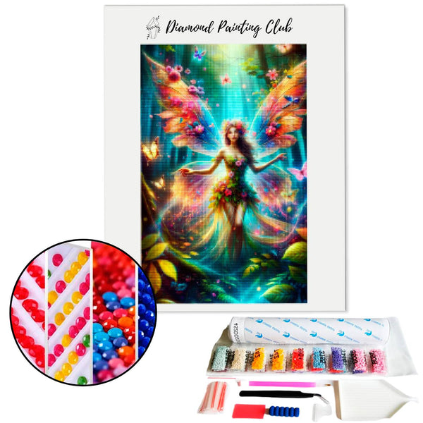 Diamond Painting Fee van het Bos | Diamond-painting-club.nl