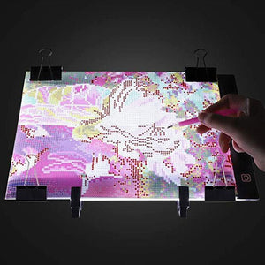 XXL LED lichttablet voor Diamond painting | Diamond-painting-club.nl