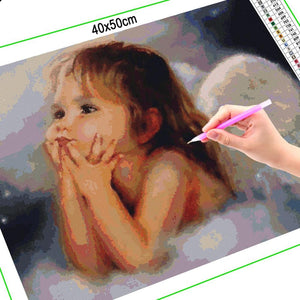 Diamond Painting Kleine Engel | Diamond-painting-club.nl