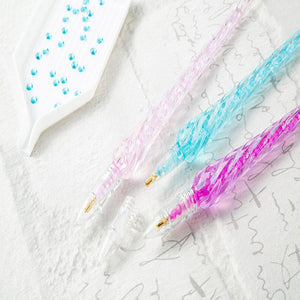 Glitter Feather Diamond Painting Pen | Diamond-painting-club.nl